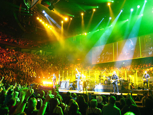 Moving Lights at Bon Jovi